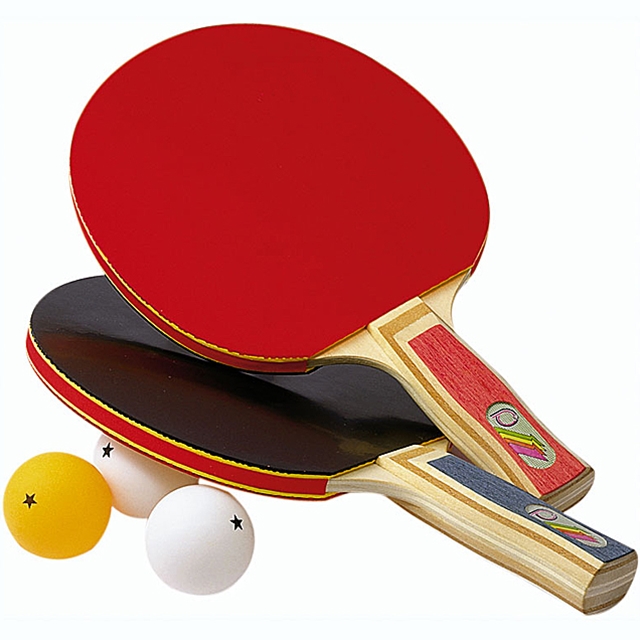 Tapis de bain Ping-pong raquettes et balles