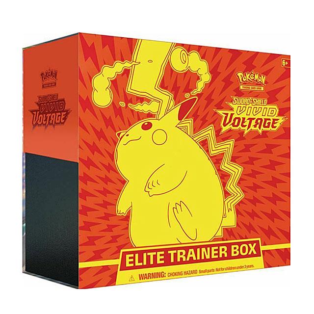 2020 Pokémon TCG Sword & Shield Vivid Voltage Elite Trainer Box