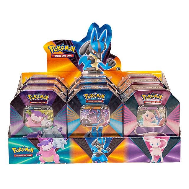 Pokémon Tin-Box V-Kräfte Set (3 Tins)