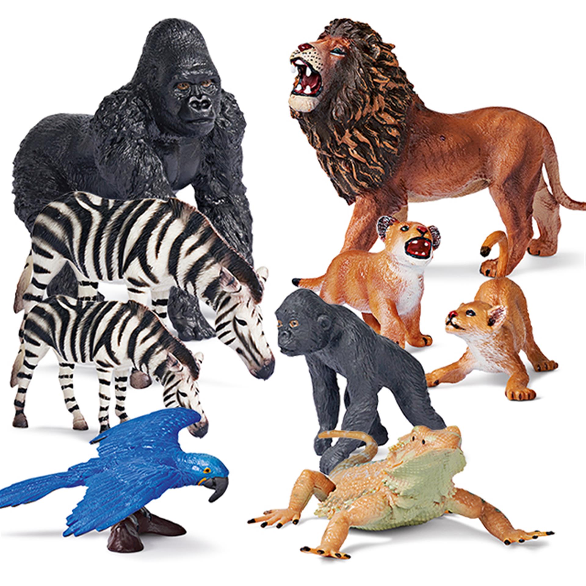 Jouets Animaux pour Enfants - Figurines à jouer Safari Animaux