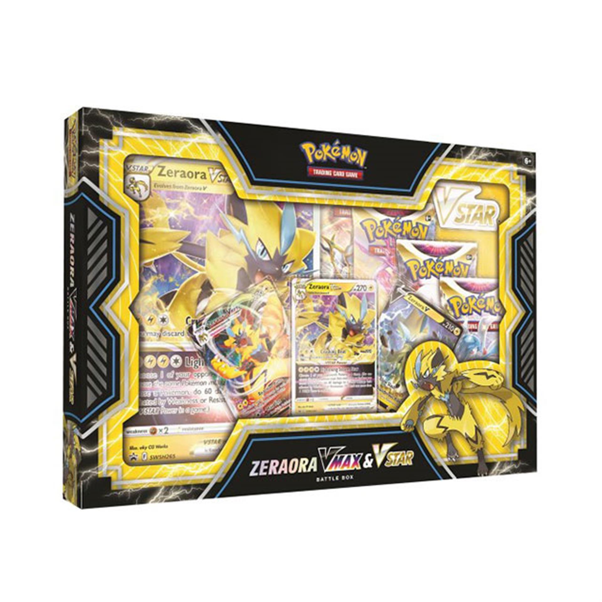 Pokémon Zeraora VMAX & VSTAR Battle Box