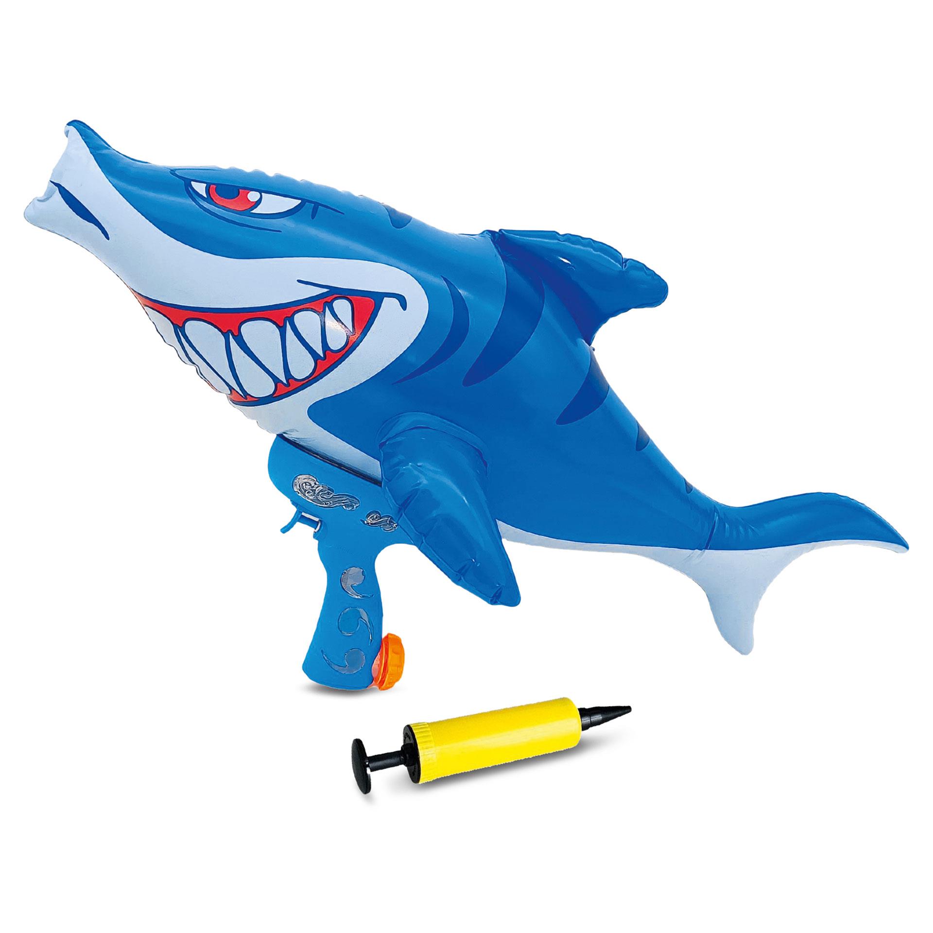 Pistolet à eau gonflable Requin