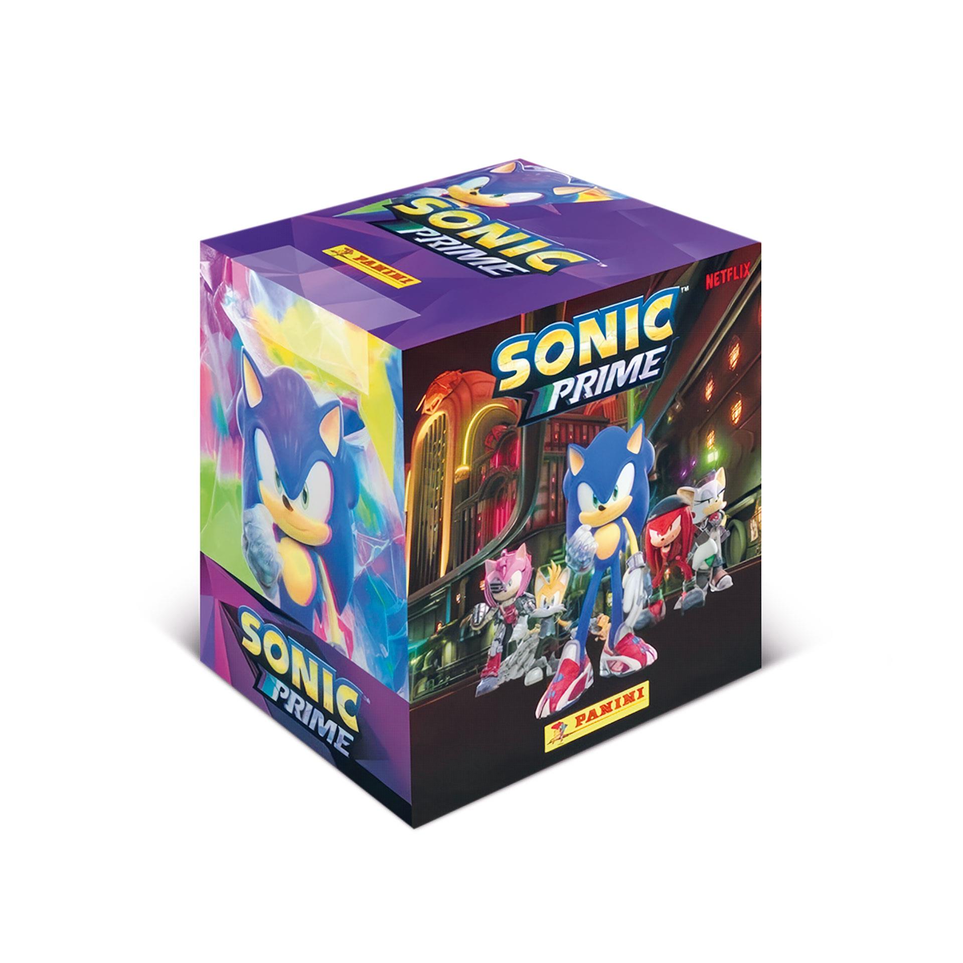 Sonic Prime Panini Stickerbox 180 Stk.