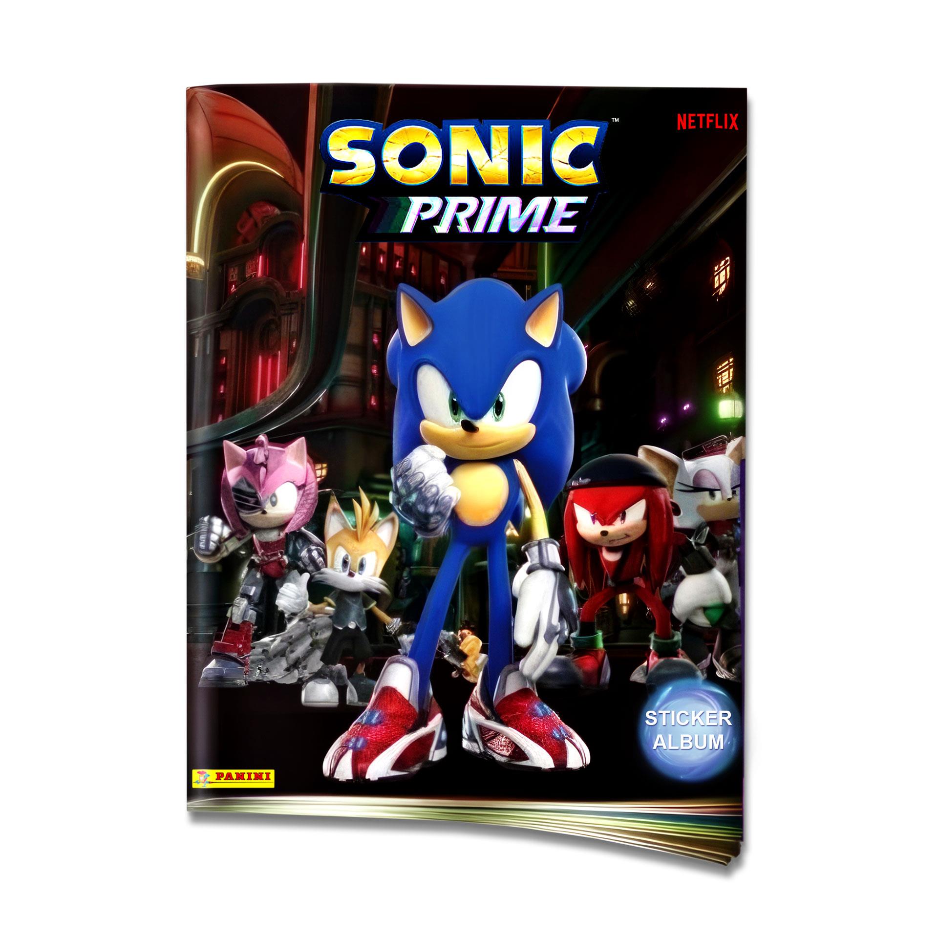 Sonic Prime Panini Sticker Album (deutsch)