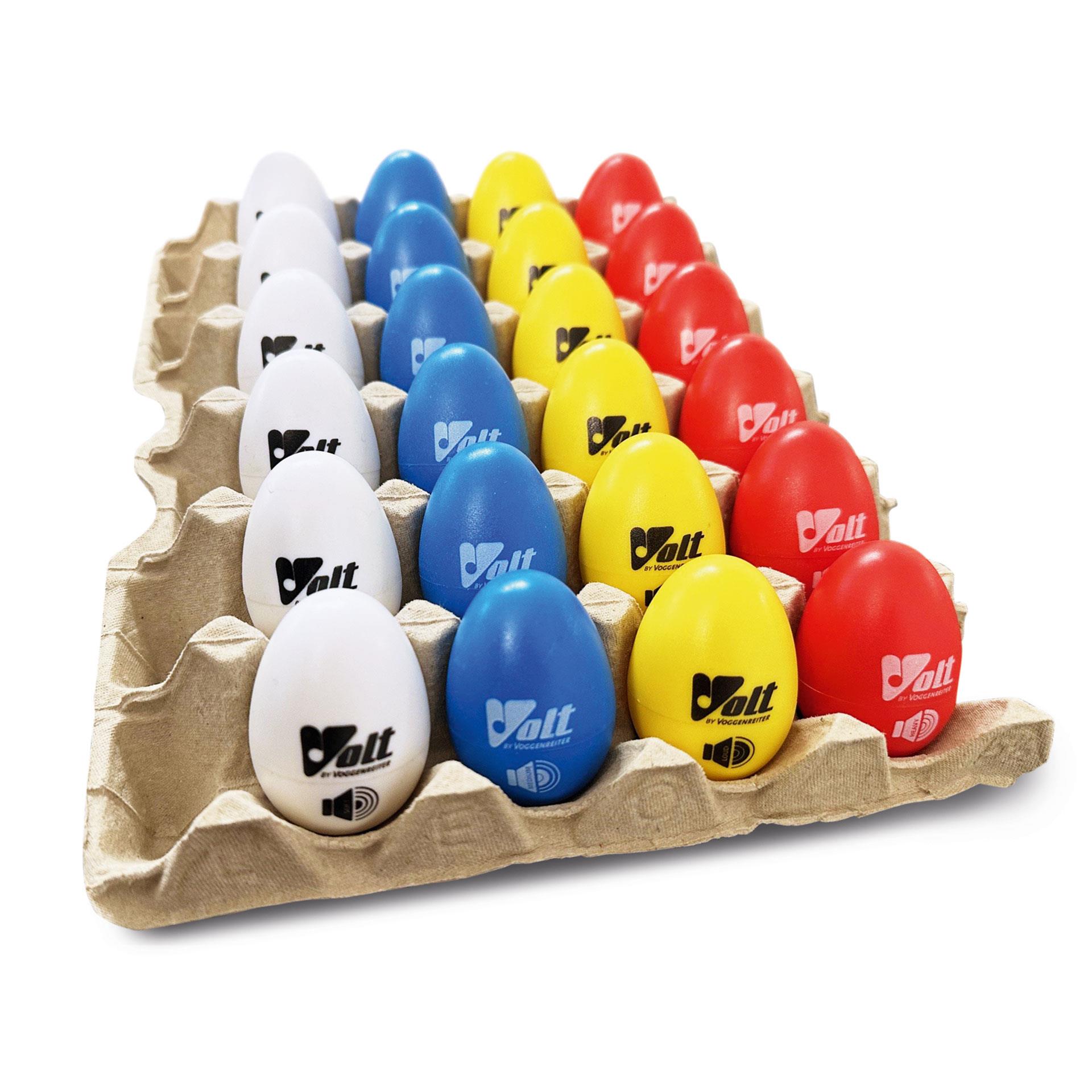 VOLT Egg Shaker Set für den Kindergarten 24 Stk.