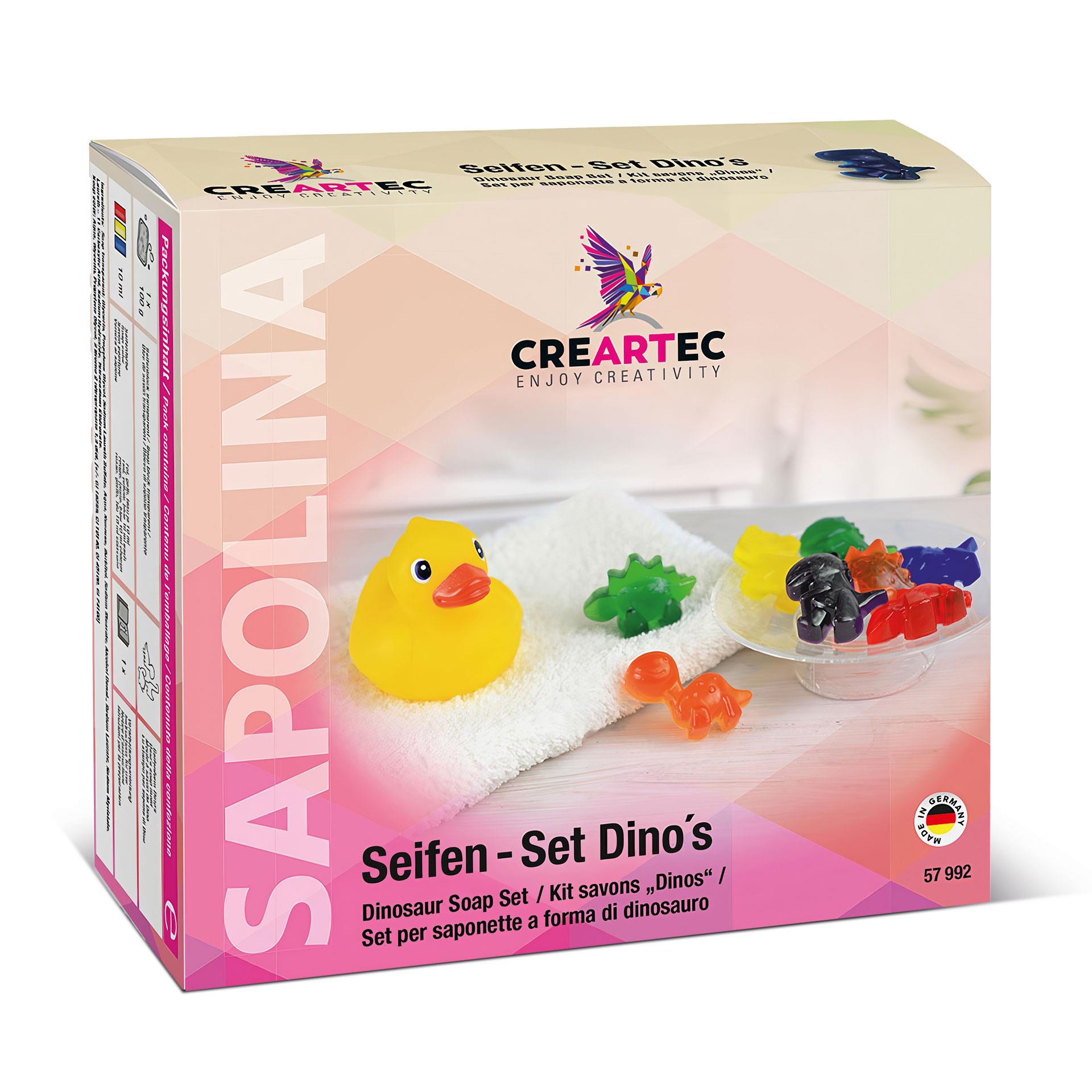 DIY Seifen Set Dinosaurier