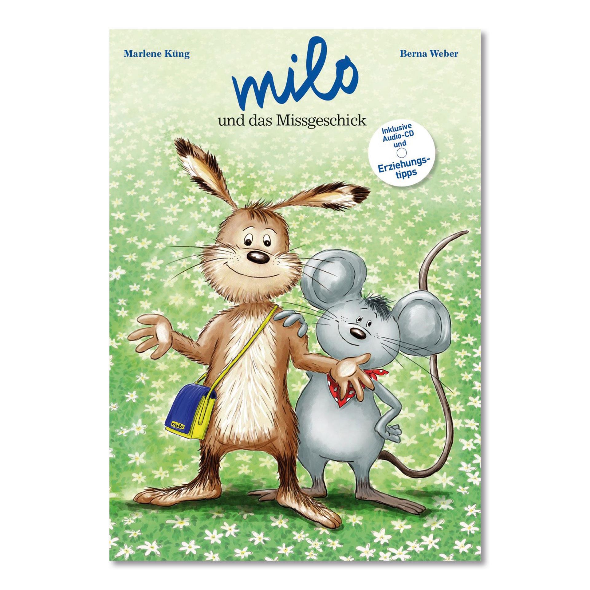 Hase Milo und das Missgeschick – Kinderbuch inkl. CD