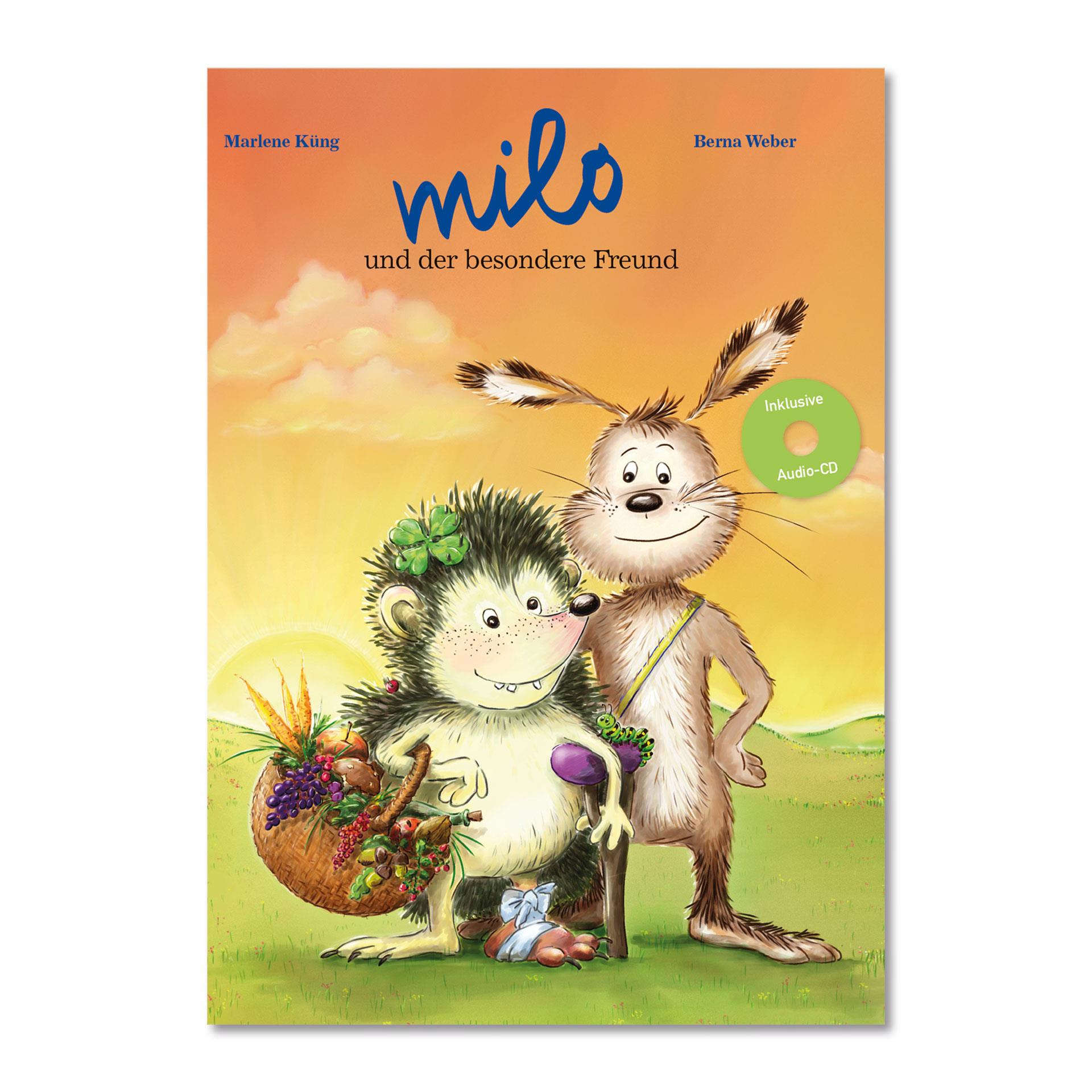 Hase Milo und der besondere Freund – Kinderbuch inkl. CD