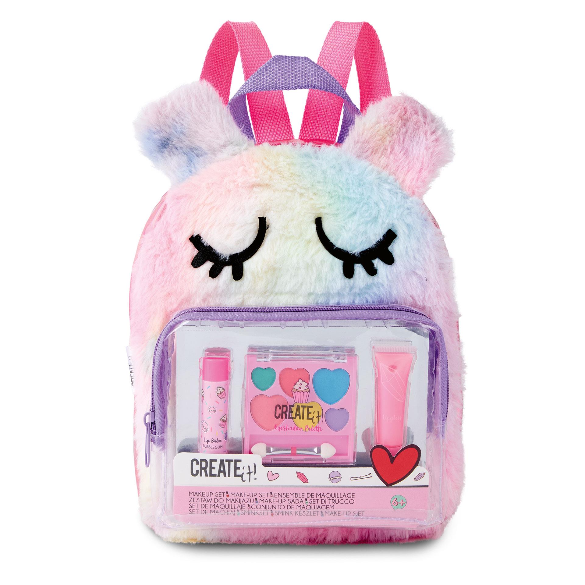 Fluffy Make-up Rucksack