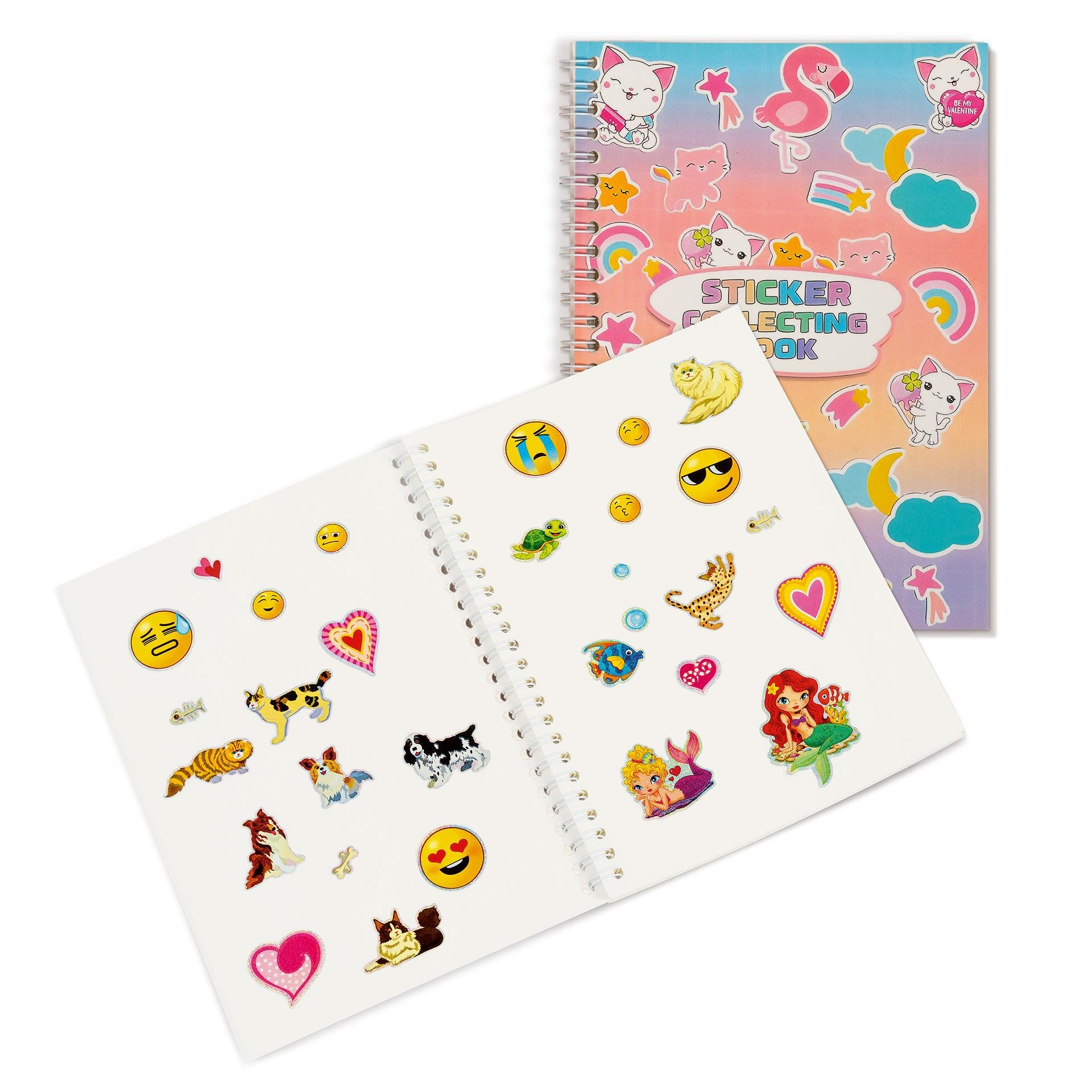 Album de stickers à collectionner Pastel