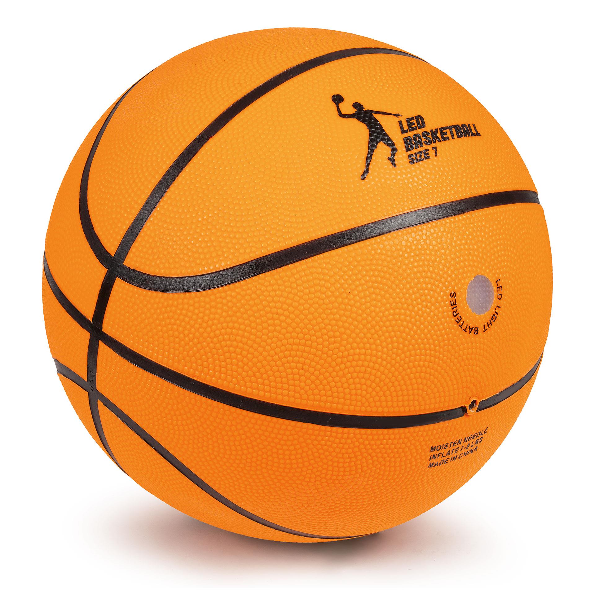 Pallone da basket a LED luminoso per divertirsi al buio