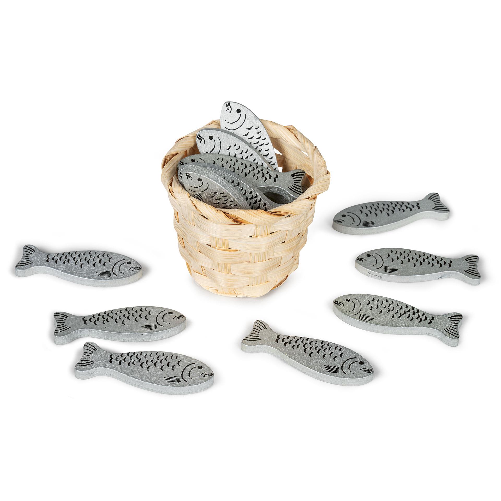 Aliments ludiques Bois Sardines 12 pces