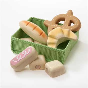 Holz Brotkorb 9tlg. Tender Leaf Toys