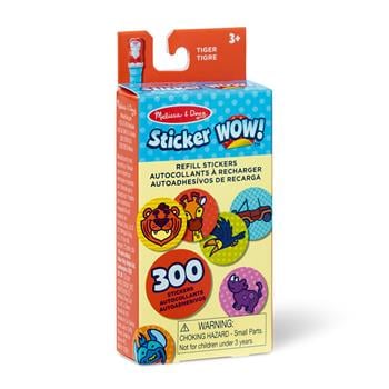 Set di ricambio per sticker WOW!: safari