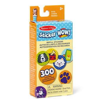 Autocollants WOW! Set de recharge – Animaux domestiques