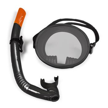 Set da snorkeling con maschera panoramica