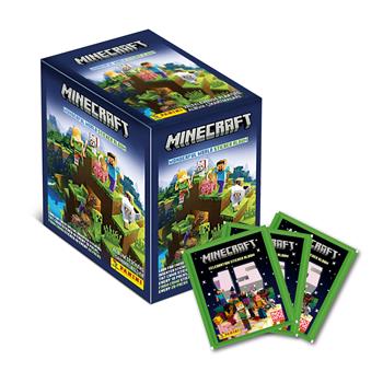 Coffret d'autocollants Panini Célébration Minecraft, 180 pces