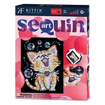 Sequin Art Pailletten Kunst – Kätzchen