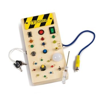 Montessori Lichtschalter Busy Board