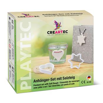 Salzteig Bastel Anhänger Set