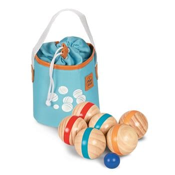 Set bocce in legno in una borsetta BEA Toys