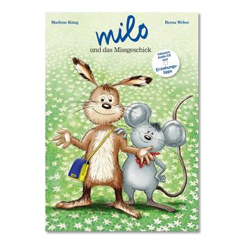 Milo le lapin et la mésaventure – livre pour enfants avec CD