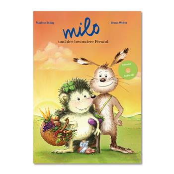 Milo il coniglietto e l'amico speciale – Libro per bambini con CD