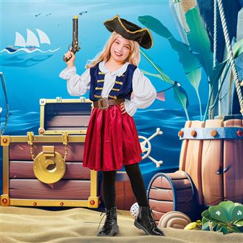 Costume de pirate pour fille