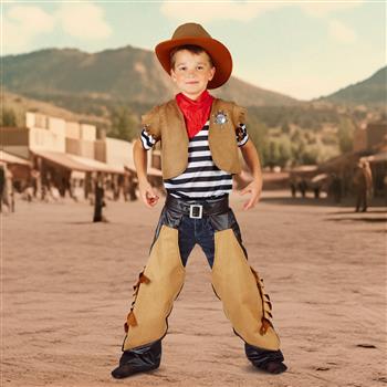 Costume da cowboy per ragazzi