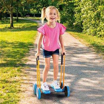 Trottinette à pédales avec poignée