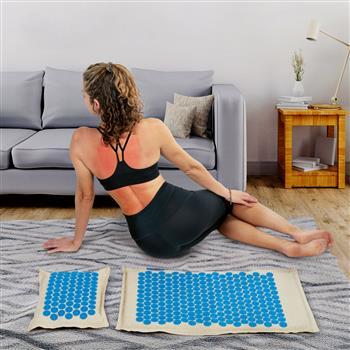 Set de massage d'acupressure, 2 pces