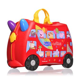 Valise à roulettes Trunki et Peppa Pig