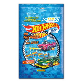 Hot Wheels Panini Starter Pack con Gadget 21 pezzi